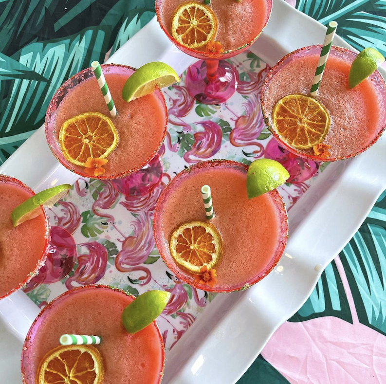 a plate of food on a table